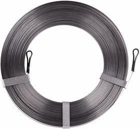 47-5020-6, Протяжка кабельная стальная плоская 20 м