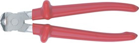 17260, Кусачки, 200 мм, торцевые, диэлектр. ручки до 1000 В, оцинкованные (НИЗ)