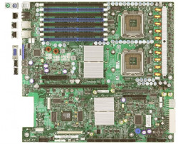 Материнская плата Intel D13607-806 i5000P Dual Socket 771 8FBD 6SATAII U100 PCI-E8x Riser SVGA 2xGbLAN E-ATX 1333Mhz-D13607-806(NEW)
