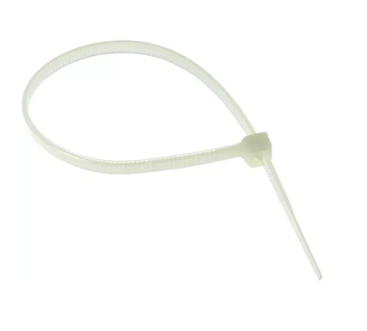 Хомут кабельный 3.6х180 нейл. бел. (уп.100шт) EKF plc-c-3.6x180