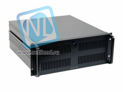 Стоечный видеосервер Линия 16x400 Hybrid IP-4U для аналоговых и IP-видеокамер. Количество каналов: видео - 16, аудио - 16, до 5 HDD