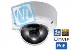 IP камера SNR-CI-DD3.0 купольная 3.0Мп, 3.3-12мм, PoE, вандалозащищенная