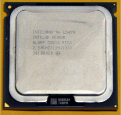 Процессор Intel SLARP Процессор Xeon L5420 2500Mhz (1333/2x6Mb/1.35v) Socket LGA771-SLARP(NEW)