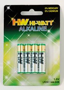 LR03X/B4 (AAA), Элемент питания алкалиновый (4шт) 1.5В