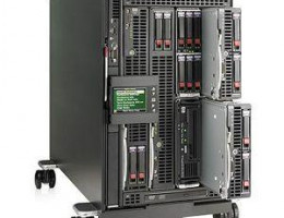 Дисковая система хранения HP 458032-B21 ProLiant BL cClass c3000 Single-Phase Enclosure with 3 blades (2xBL460c(2xE5440,6Gb),1xBL680c(4xE7340,16Gb),Cisco3020,Brocade 4Gb SAN)-458032-B21(NEW)