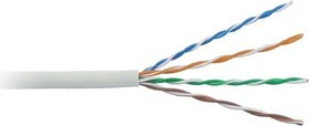 UTP4-S,(01-0043) (бухта 4м), Витая пара, 4 пары Cat5e, 24AWG одножильные неэкранированные
