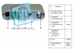 Приёмник оптический для сетей КТВ Vermax-LTP-078-6-IS