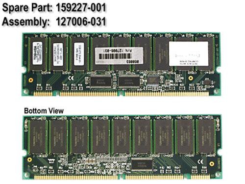 Модуль памяти HP 159227-001 Compaq 512MB REG ECC SDRAM DIMM Option Kit (PC133)-159227-001(NEW)