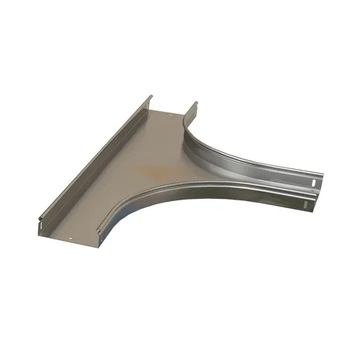 Ответвитель Т-образный горизонтальный плавный 100x50 R100-0,8 мм