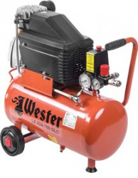 Компрессор WESTER LE 024-150 OLC поршневой масляный, 1500 Вт, 206л/мин, 8бар
