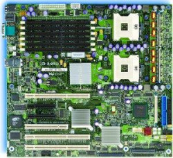 Материнская плата Intel SE7520BD2SCSID2 iE7520 Dual s604 8DDRII 2SATA UW320SCSI U100 PCI-E8x 3PCI-X PCI SVGA 2xGbLAN E-ATX 800Mhz-SE7520BD2SCSID2(NEW)