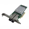HBA-адаптер Qlogic QLE2742 два порта 32Гб Fiber Channel