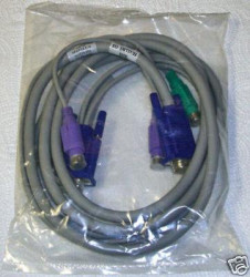 Кабель HP 110936-B21 CPU-to-Server Console Cable, 12 Foot-110936-B21(NEW)