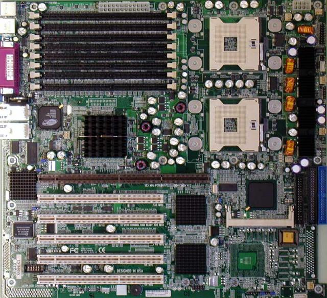 Материнская плата SuperMicro X5DPE-G2 i7501 Dual s604 8DDR U100 6PCI-X SVGA 2xLAN1000 E-ATX 533Mhz-X5DPE-G2(NEW)