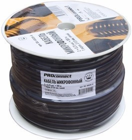 01-6028-6, Кабель КММ (микрофонный) 2х0,25 мм², ø6,8 мм синий (бухта 100 м)