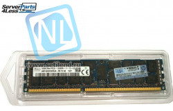 Модуль памяти HP 715284-001 16GB 1600MHz, PC3L-12800R-11, DDR3, dual-rank x4, 1.35V, registered dual in-line memory module (RDIMM)-715284-001(NEW)
