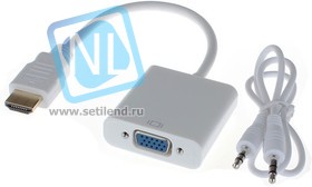PL1139, Переходник HDMI - VGA + AUX кабель