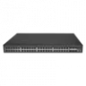 Управляемый PoE коммутатор уровня 3 BDCOM S2900-48P6X-370, 48x 10/100/1000Base-T PoE 802.3af/at до 370W, 6x 1/10GE SFP+, ~220V AC