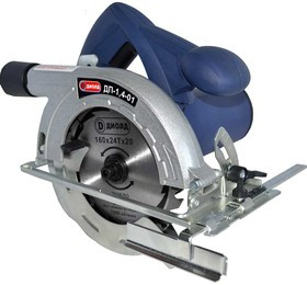 Пила циркулярная ДИОЛД ДП-1,4-01 1400Вт 5000об/мин глуб.55мм диск160х2х20мм 3.6кг