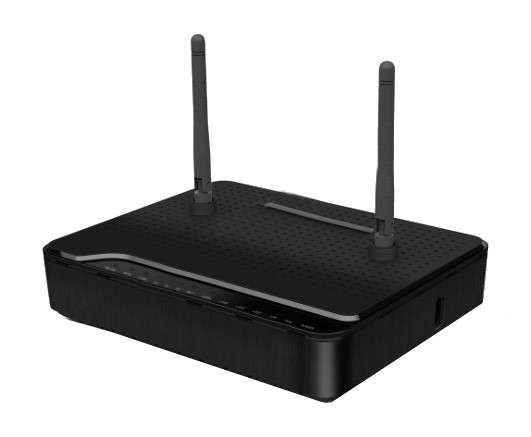 Абонентский терминал ONT GPON 4 порта 10/100/1000-Base-T, 2 порта POTS, Wi-Fi