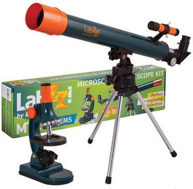 69299, Микроскоп Levenhuk LabZZ MT2 (набор микроскоп + телескоп)