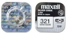 MAXELL SR616SW 321 (RUS), Элемент питания