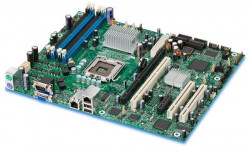 Материнская плата Intel S3000AHLX iE3000 S775 4DualDDRII-667 4SATAII U100 PCI-E8x PCI-E1x PCI-X 2PCI 2LAN1000 SVGA ATX 1U-S3000AHLX(NEW)