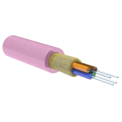 Кабель оптический Alpha Mile Distribution, 04 волокна OM4, LSZH нг(A)-HFLTx