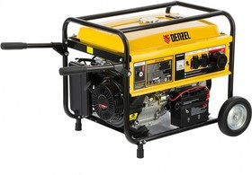 94684, Генератор бензиновый GE 6900E, 5,5 кВт, 220В/50Гц, 25 л, электростартер