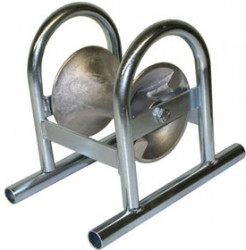 KM-105060, Katimex линейный кабельный ролик алюминий/сталь (кабель max ø 140мм)