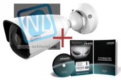 IP камера OMNY A54N 60 уличная OMNY PRO серии Альфа, 4Мп c ИК подсветкой, 12В/PoE 802.3af, microSD, 6 мм + ПО Линия в комплекте