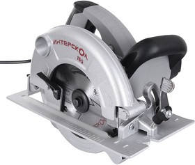 Пила циркулярная ИНТЕРСКОЛ ДП-165/1200 (96.1.0.00) 1200Вт 4700об/мин круг 165x20мм гл.пропила 55мм