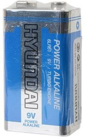 HYUNDAI POWER ALKALINE 6LR61 SR1, Элемент питания