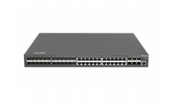 Управляемый коммутатор уровня 3 BDCOM S3954M, 24x 10/100/1000BaseT, 24x 100/1000BaseX SFP, 6x 1/10GE SFP+, Hot Swap БП 1+1, в комплекте 1x PSU ~220VAC