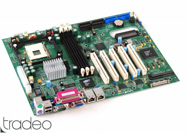 Материнская плата SuperMicro P4SBR iE7210 S478 3SDR 2UW320SCSI U100 5PCI SVGA 2xLAN ATX 1U-P4SBR(NEW)