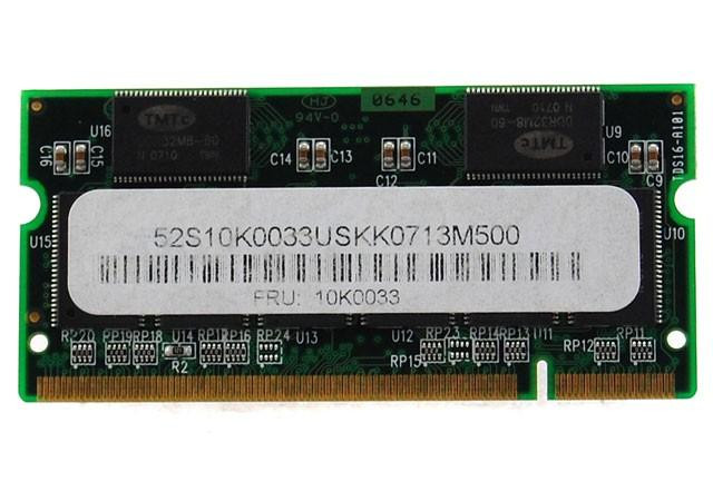 Модуль памяти IBM 10K0033 512MB PC2100 DDR 266MHz PC-2100 Sodimm-10K0033(NEW)