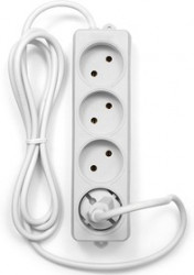 2006297, Удлинитель Гарнизон 4 розетки допустимый ток 10А, длина 5 метров.