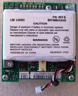 Контроллер Intel BAT-NIMH-3.6-03 REV A RAID Smart Battery for SRCS16, SRCU41L-BAT-NIMH-3.6-03 REV A(NEW)