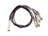 Кабель Cisco QSFP-4SFP25G-CU3M