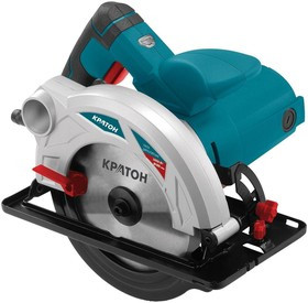 Пила циркулярная КРАТОН CS-1200/165 1200Вт 5500об/мин d165мм глубина 55/36мм(90/45град) 3.5кг