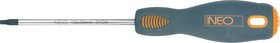 04-044, Отвертка Torx T15 x 100 мм, CrMo