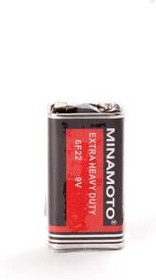 MINAMOTO Extra Heavy Duty 6F22 SR1, Батарея