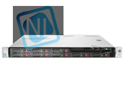 Сервер HP Proliant DL360e G8, 1 процессор Intel Xeon Quad-Core E5-2407 2.2GHz, 8GB DRAM, 8SFF, B320i 512MB FBWC (new)