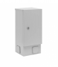 Шкаф уличный серии Real1, 510х240х245, RAL7035, с утеплителем