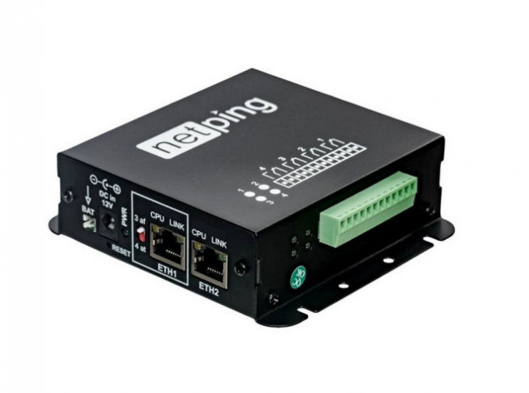 Устройство NetPing Input+Relay v3