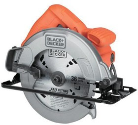 Дисковая пила BLACK & DECKER CS1004-RU глубина пропила 65 мм, 1400 Вт
