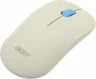 Клавиатура + мышь Acer OCC205 клав:белый/голубой мышь:белый/голубой USB беспроводная slim Multimedia