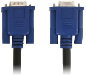 PL1118, Кабель удлинитель VGA/SVGA вилка - VGA/SVGA розетка, 5 м.