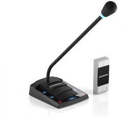 Цифровое переговорное устройство «клиент-кассир» Stelberry S-500 с функцией громкого оповещения
