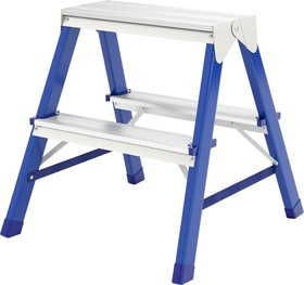 97932, Стремянка двусторонняя 2ст., стальная, Россия